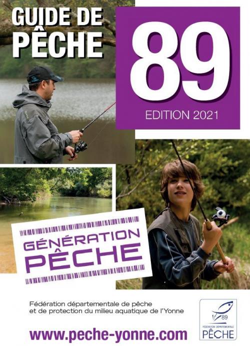 Guide 2021 de la pêche dans l'Yonne