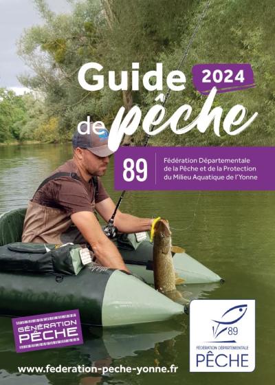 Guide 2024 de la pêche dans l'Yonne